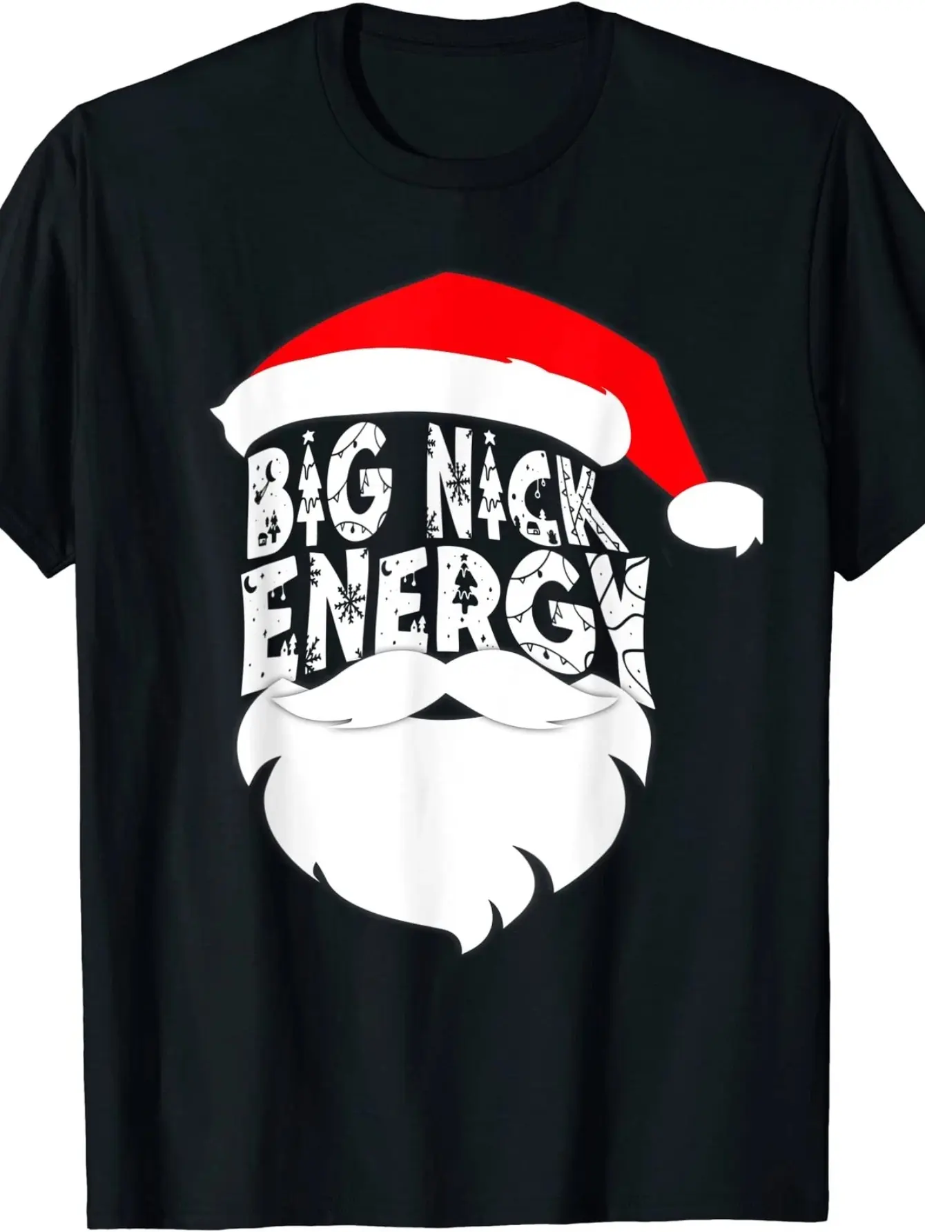Unisex T-Shirt Featuring 'Big Nick Energy' with a unisex soft cotton short sleeve t shirt, vintage graphic casual tee for men women teens, perfect birthday holiday gift for camping travel gym daily street casual wear