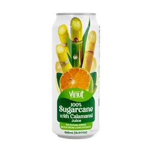 VINUT 100% Kumquat Sugarcane Juice 500ml - Natural Sweetener, No Added Sugar, Healthy Drink