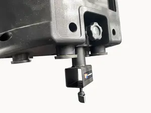 Metal Heavy-Duty Speaker Pole Adapter for 2" Square Tubing