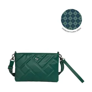 Lug Satin Luxe Small Crossbody with Wristlet & Wallet - Waltz