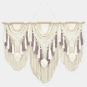 [Spring Savings] 43"x32" Large Boho Cotton Wall Hanging Tapestry | Living Room Bedroom Nursery Decor