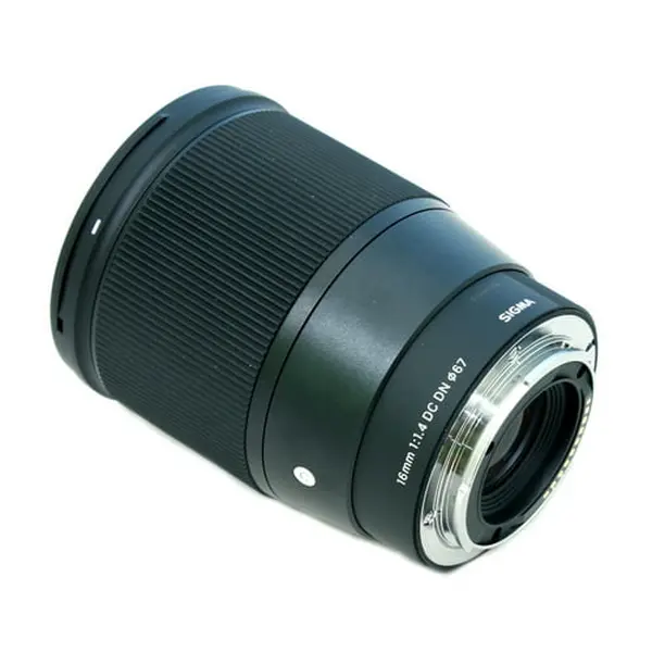 Used Sigma 16mm f/1.4 Contemporary DC DN Prime Camera Lens for Sony E Mount