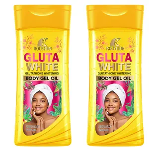 2PCS Gluta Body OIL Moisturizing essential oil, moisturizing oil, men's and women's universal full body skincare oil, moisturizing body oil, suitable for all seasons, portable for travel for Body, Face, Hand, Lip, Eye.