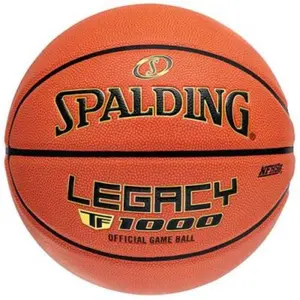 Spalding Legacy NFHS Indoor Game Basketball - 28.5 in. Orange Ball Size Basketballs (Model 1457055)