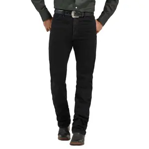 Wrangler Men's Cowboy Cut® Original Fit Shadow Black Jeans 13MWZWK