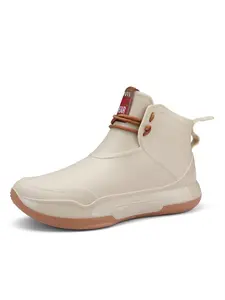 1 Pair of Unisex Casual Rain Boots: One-Piece Waterproof Upper, Anti-Slip & Wear-Resistant Outsole, Outdoor Practical Style, Ideal for Men's Daily Commute in Rainy Season, Waterproof outdoor footwear