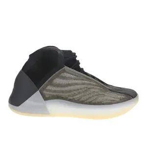 adidas Mens Yeezy Quantum Lace Up Basketball Sneakers Shoes Casual - Grey