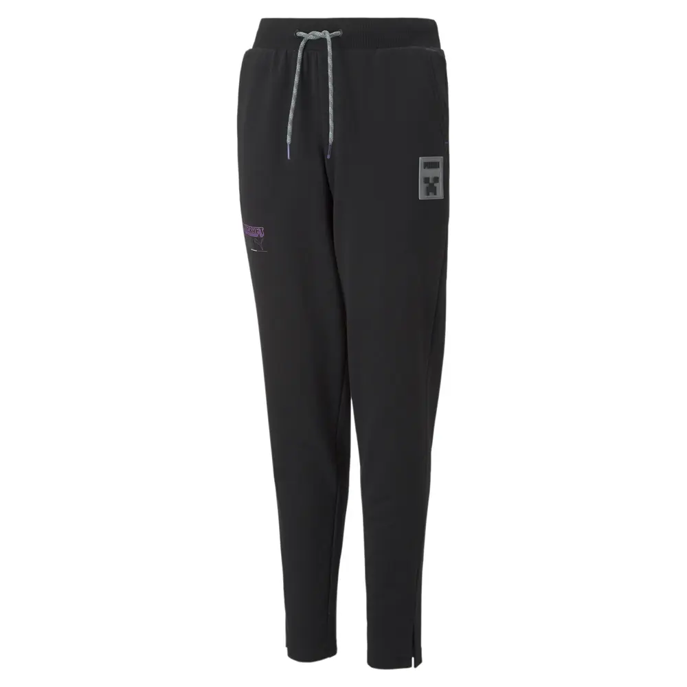 PUMA Mens X Minecraft Sweatpants Casual - Black