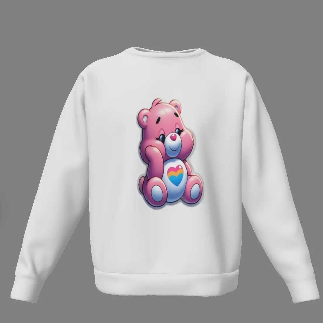 Pink Care Bear Unisex Sweater