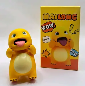 Nalilong Milk Dragon Desktop Toy - Stress Relief Decoration.