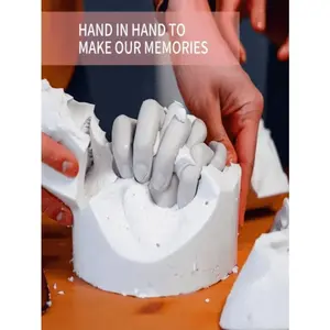 1 Piece Iy Couple 3D Hand Mold Set, Create Lasting Memories, Perfect for Enhancing Relationships, Random Packaging and Shipping, Molding