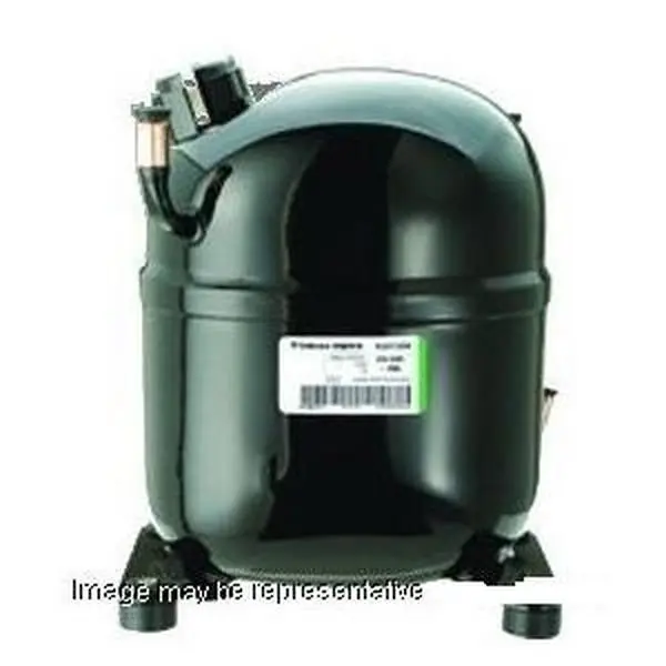 NEK6212Z1 Nidec Embraco Compressor, hermetic, high temp, medium temp, 1/2 HP, R134a, 115/1/60
