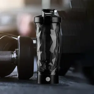 Advanced Electric Blender Cup Protein Shaker Bottle, 24oz Portable USB Rechargeable Mixer, Ideal for Protein Smoothies