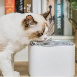 3L Cat Water Fountain, 1 Set Automatic Circulation Filter Water Fountain, Large Capacity Pet Drinking Fountain, Pet Drinking Supplies