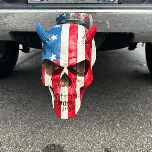 Patriotic hitch cover