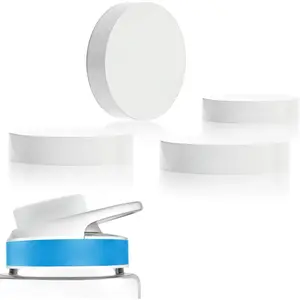 Lid for Cirkul Water Bottle, 4 Pack Lid Cap Compatible with Cirkul Lid Replacement 12oz, 22oz, 32oz, 42oz, 62oz Stainless Steel & Plastic Water Bottles