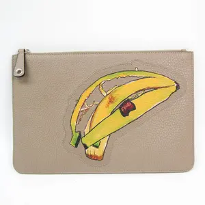 Pre-owned FENDI Leather clutches & wristlets Banana Clutch