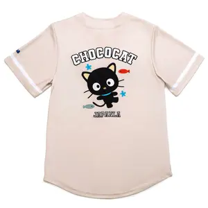 Chococat x JapanLA Baseball Jersey (Beige) Chococat x JapanLA Baseball Jersey (Beige)