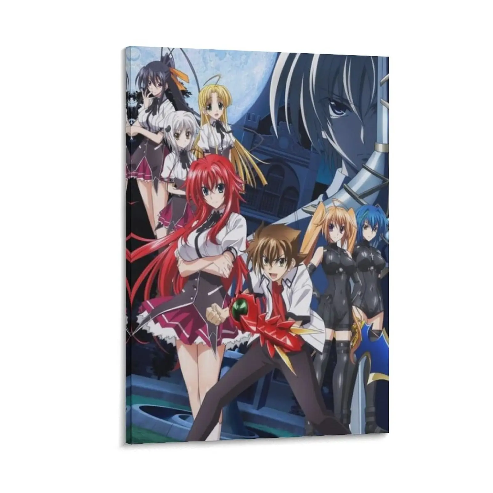 High School DxD Anime Posters Shirone（Toujou Koneko） Cute Poster Canvas Poster Bedroom Decor Sports Landscape Office Room Decor Gift Frames Wall Ornaments Decoration Artistic Print