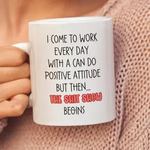 Shit Show Supervisor Mug, Bosses Day, Mugs For Boss, Office Humor Coworker Mug, Funny Sarcastic Mugs For Work, Coworker Gift Mug.
