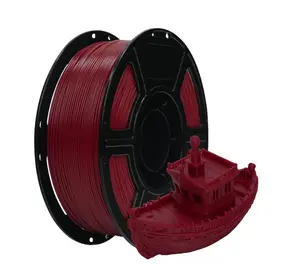 Flashforge   Ruby Red  ABS Pro Filament 1.75mm , 3D Printer Filament 1kg (2.2lbs) Spool-Dimensional Accuracy +/- 0.02mm, Hot Deformation Below 90℃, Great for Printing Heat-Resistant Functional Parts