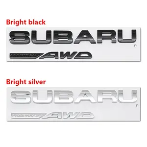 Subaru Tailgate Letter Sticker, Compatible with Symmetrical All-Wheel Drive Models, Fits Xv Wrc Wrx Brz Forester Impreza Legacy