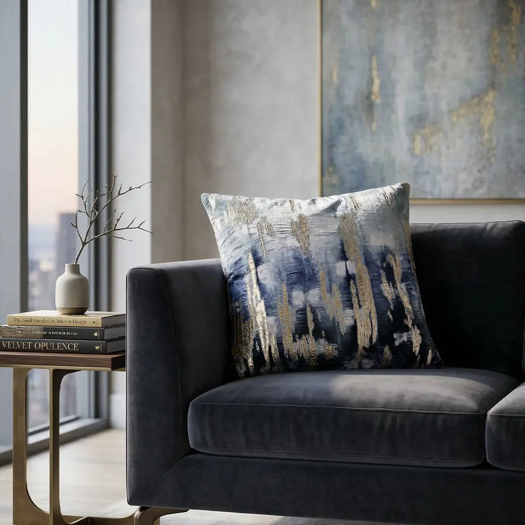 Boheme Navy Pillow