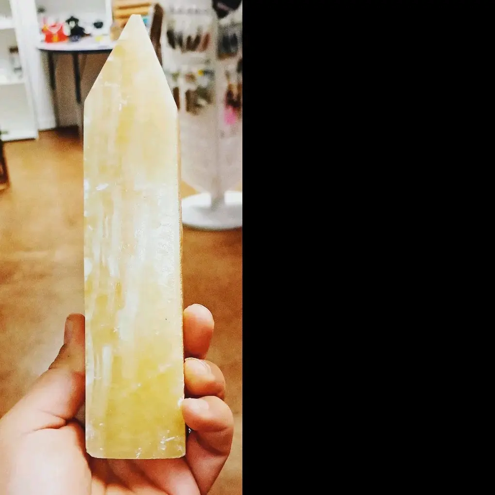 Yellow Calcite Tower Yellow Calcite Tower