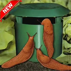 Durable Snail and Slug Trap Box, Thick Corrosion Resistant Design, Indoor Outdoor Use, Protects Garden Vegetables and Flowers, Garden Pest Control, Garden Vegetable Protection