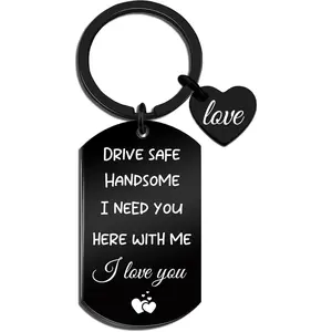 Drive Safe  for Him   for Boyfriend BF  Birthday Anniversary Christmas Gifts for Boyfriend Husband I Love You Gifts for Him I Need You Here With Me