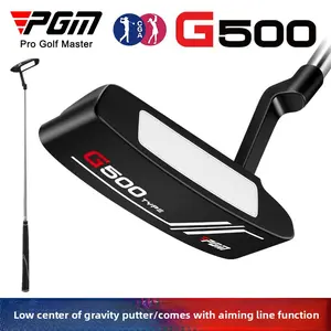PGM Golf Putter (Men's Single Club) - Practice Putter featuring High Stability, Low Center of Gravity, High Forgiveness, and Alignment Line