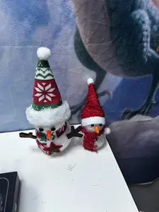 Pack Build a Snowman Kit Snowman Crafts for Kids,Modeling Clay Snowman DIY Kit, Christmas Stocking Stuffers for Kids,Christmas