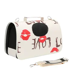 Pet Carrier Cat Backpack Teddy Outdoor Cat Cage Dog Bag Cat Carrier Cat Portable Cage Bag Box Supplies