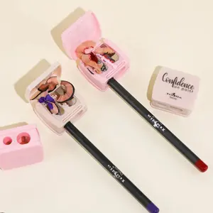 Italia Deluxe Makeup Pencil Sharpener - Durable Design for Effective Sharpening