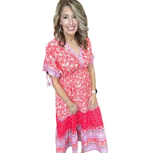 Morning Markets Maxi Dress