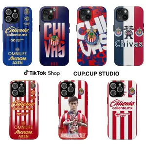 Chivas Soccer Club Phone Case for iPhone Stylish Protective Cover Gift for Fans Suitable for iPhone 17-11 Pro Max/Plus and  Samsung Galaxy S23-25