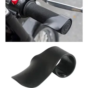 Motorcycle Throttle Assist, Cruise Control Grip, Black, ABS Plastic, 7/8" Handle Bar
