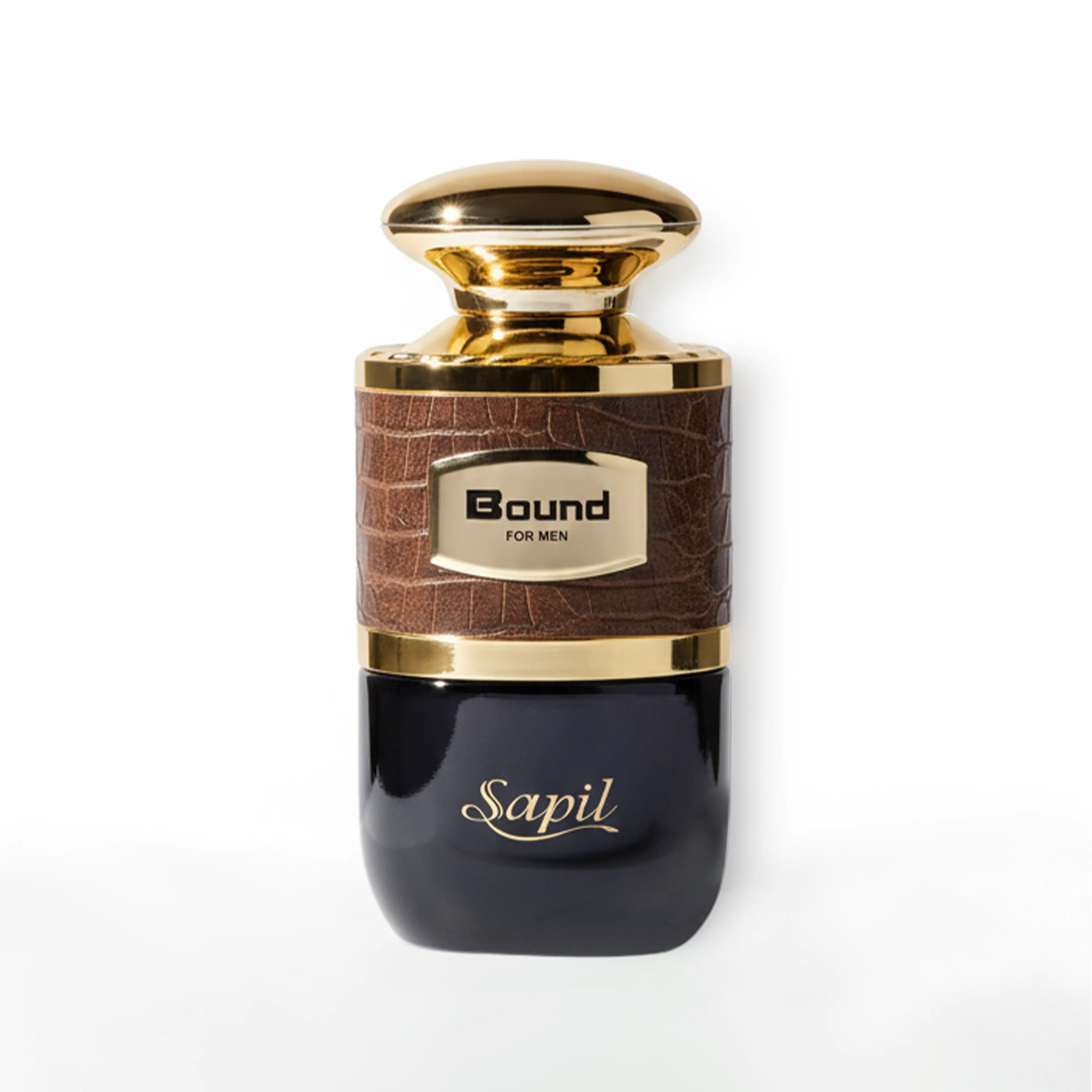 Sapil Bound Perfume for Men – Cardamom Leather EDT 100 ml | Business Professional Office-to-Evening Long-Lasting Fragrance