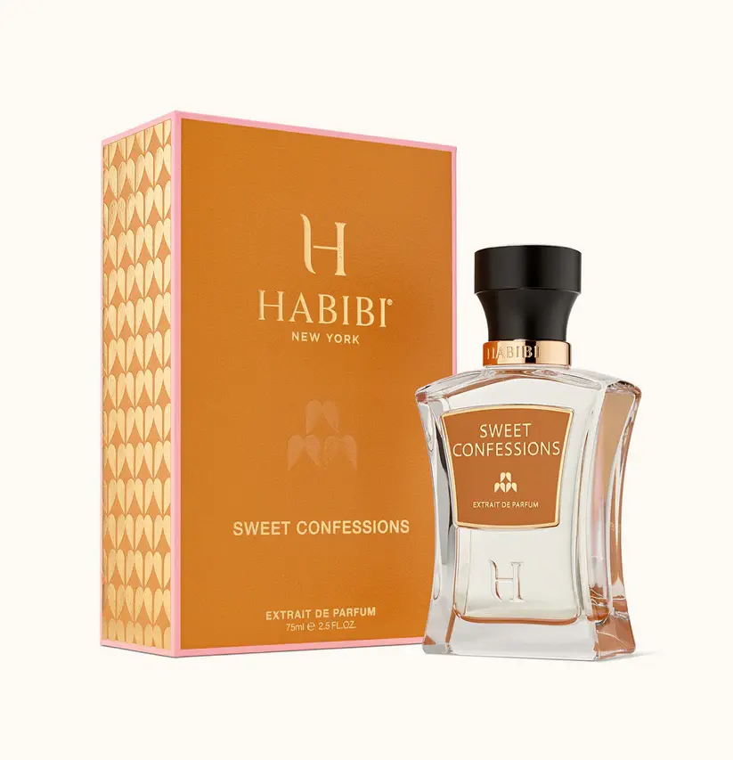 HABIBI NEW YORK Sweet Confessions Eau De Parfum For Her, Charming Fragrance, The Whisper That Starts The Conversation — Warm Vanilla With A Secret Underneath, 25% Oil, Extrait, 8-12 Hr Longevity, Handcrafted In New York