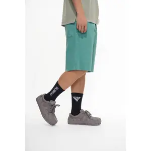 Mr.Shorts Teal Waxed Jorts