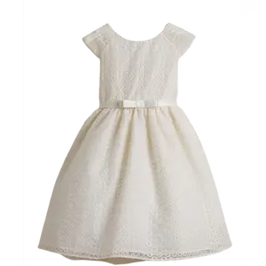 SK555I - Circle Embroidery Dress