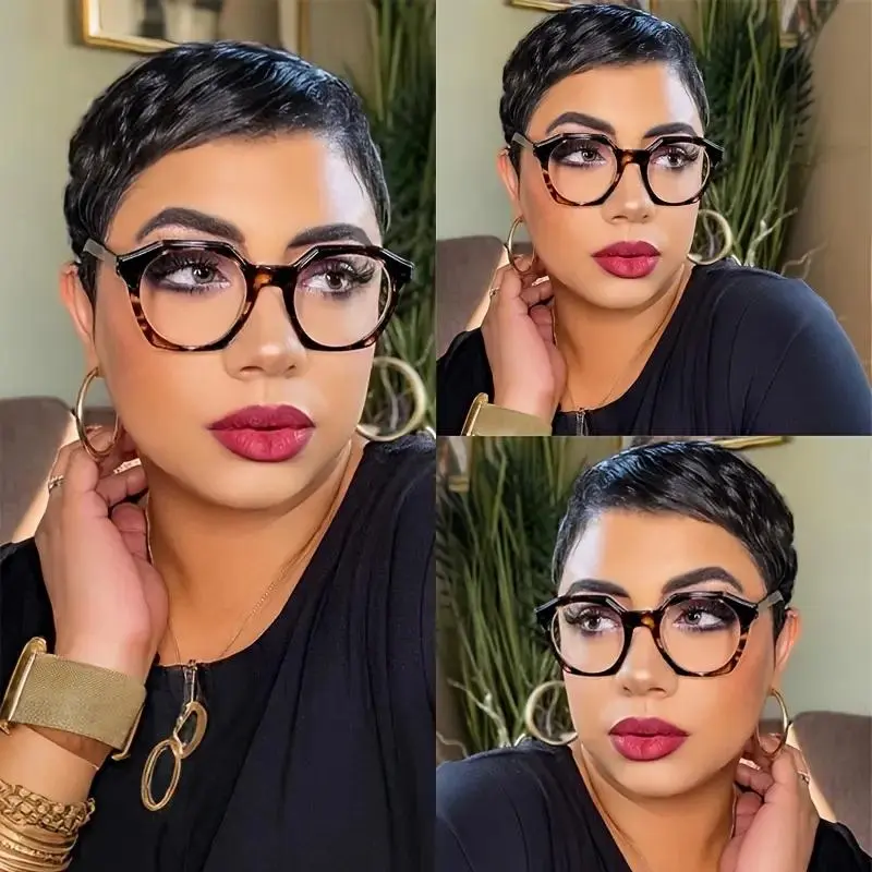 Women's Natural Looking Short Pixie Cut Wig with Bangs, Peruvian Human Hair Full Machine Wig, Straight Strands, Rose Net, Secure Comfort Fit, Easy-Wear for Daily Women's Fashion Use, Female, Daily Wear, Peruvian Hair, Secure Fit, Full Machine Wigs