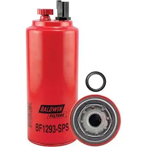 Baldwin Filters BF1293-SPS Automotive Fuel-Water Separator Element - Separates Water, Compatible with AC Delco TP1527, Case J800394, Cummins 3406889, Donaldson P551003, Fleetguard FS1003, Fram PS8689, Hastings FF1164SPS, Purolator F75984, Wix 533604XE