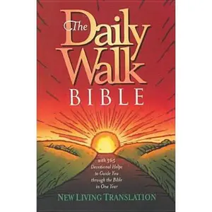 USED-The Daily Walk Bible (New Living Translation) by Tyndale House Publishers Staff (Paperback)