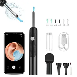bebird Smart Visual Ear-Clean Rod, Ear Wax Removal Tool, Spade Ear Cleaner with Ear Camera, HD Ear Scope, Earwax Remover Picker Ear Pick with 6 LED Light for Earwax Cleaning