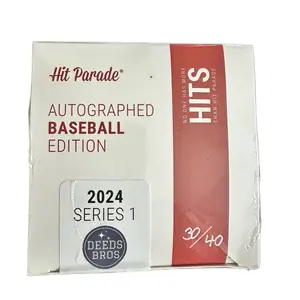 Autographed Baseball - 2026 Hit Parade DeedsBros Autographed Baseball Memorabilia Box.