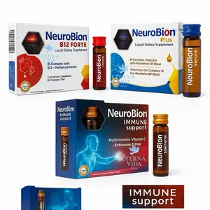 Neuro Immune FORTE & Complejo B Pack of 3 - Multivitamins Vitamin C  & Zinc for Immune