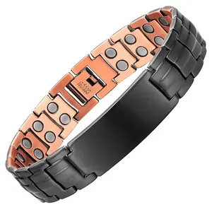 Vinci Personalized Copper Magnetic Bracelet