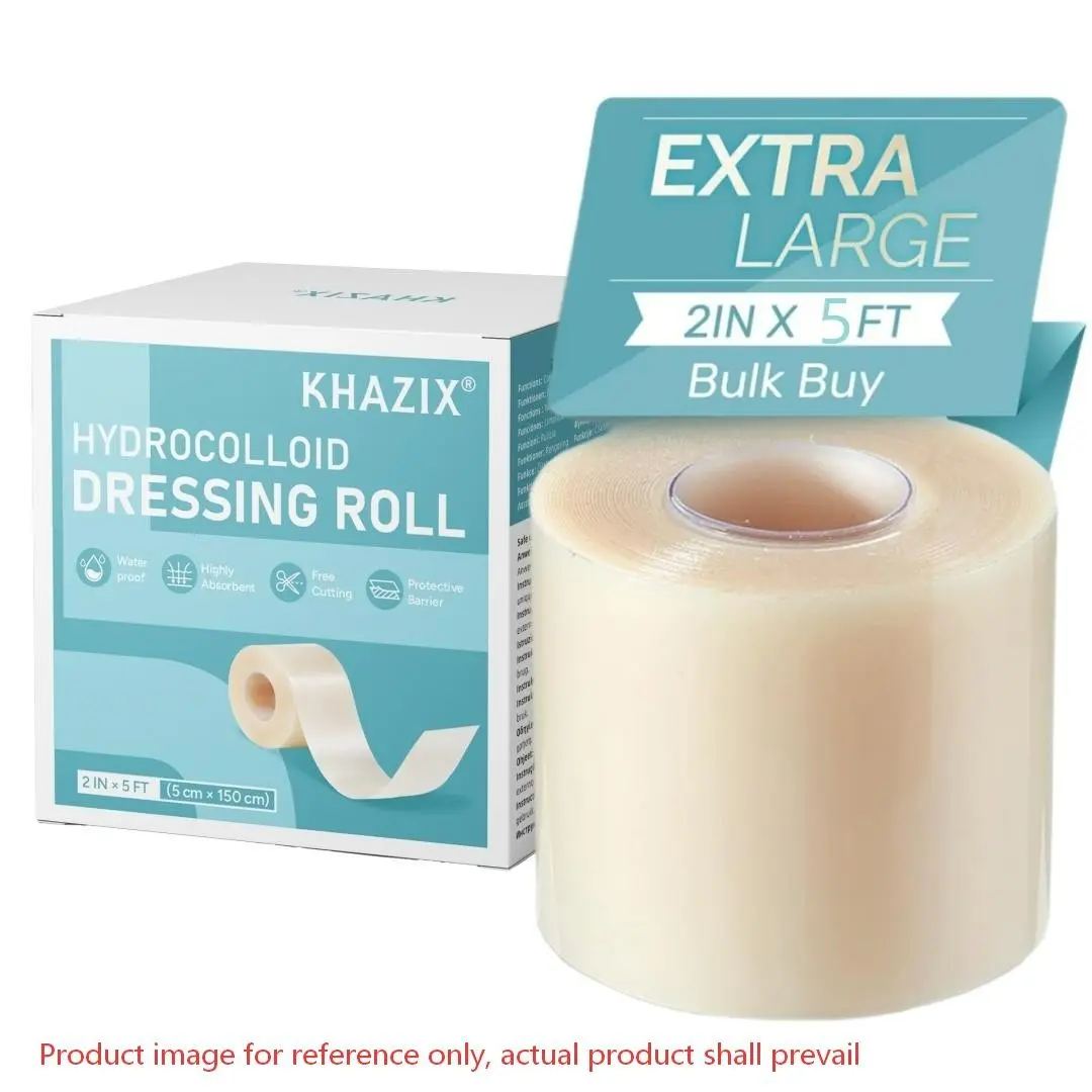 1pcs, Hydrocolloid Roll, DIY Skin Care Patch, Highly Absorbent & Waterproof for Burn, Blister, Acne Care, First Aid Kit Essential, 5cm x 150cm / 2 in x 5 ft