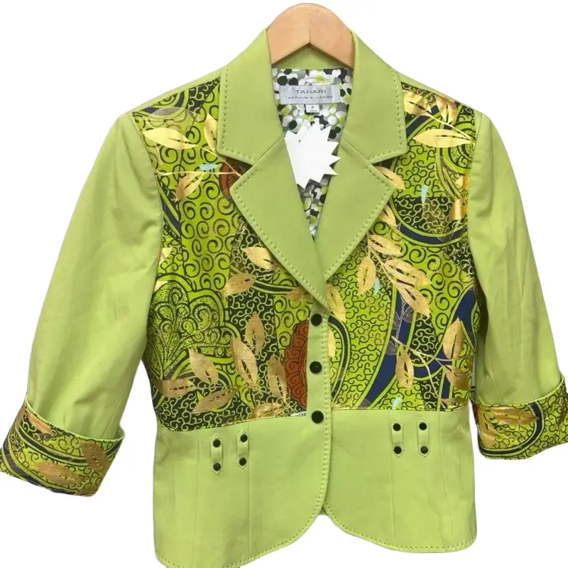 Blazer African Custom Lime Green